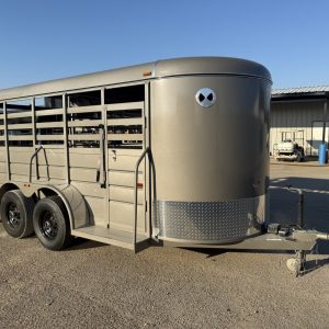 2026 W-W Trailer AA 6X14 Stock / Stock Combo Trailer